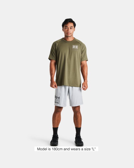 Men's UA Tech™ T-Shirt in Green image number 2